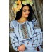 Embroidered blouse "Flowers of Glory Colourful"